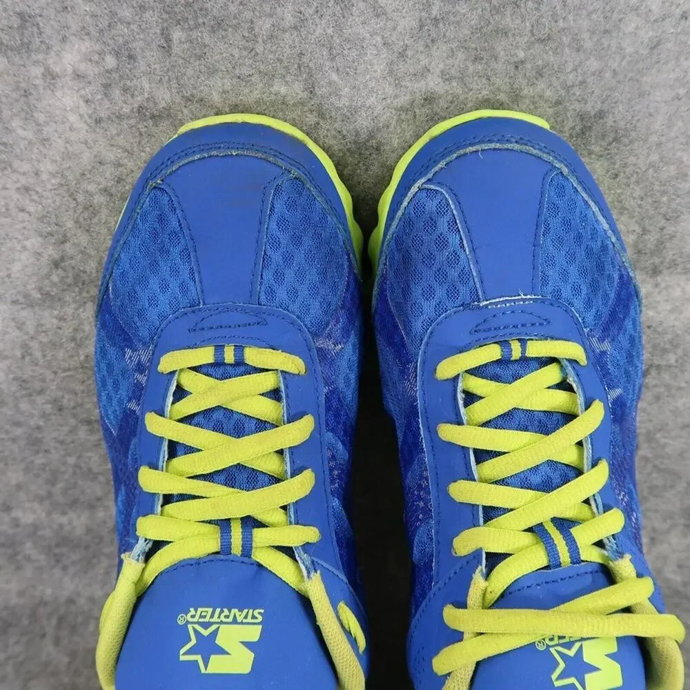 Starter Shoes Mens 8 Athletic Trainers Running Active Comfort Blue Green Sneaker